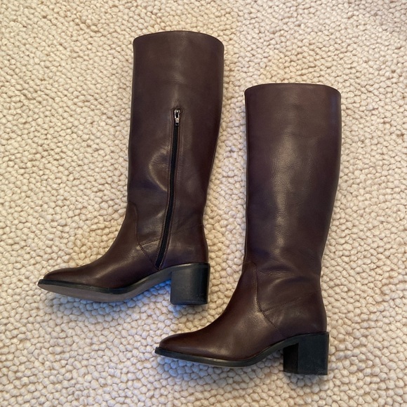 ANTHROPOLOGIE Leather Riding Boot [SOLD] - Picture 2 of 4